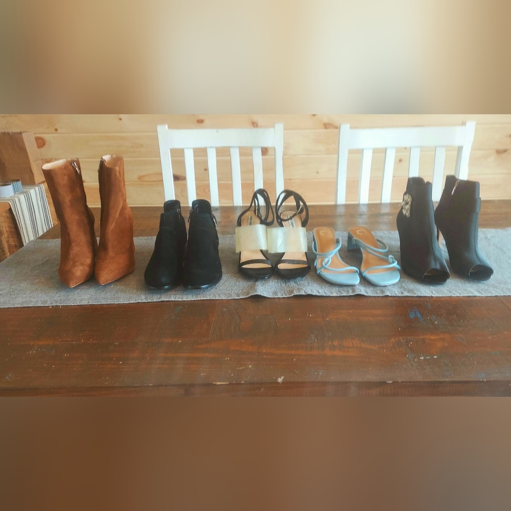 Lot of 5 Women's Designer Heels (Brand New)
